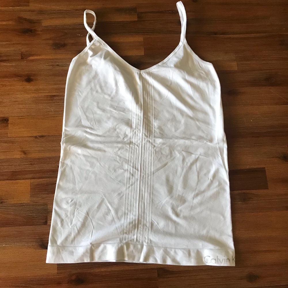 🌈 Calvin Klein Size S White Cami